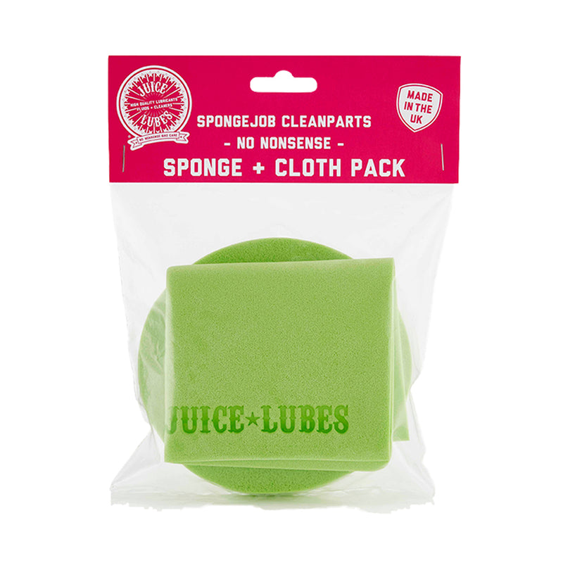 JUICE LUBES -  SPONGE & CLOTH PACK